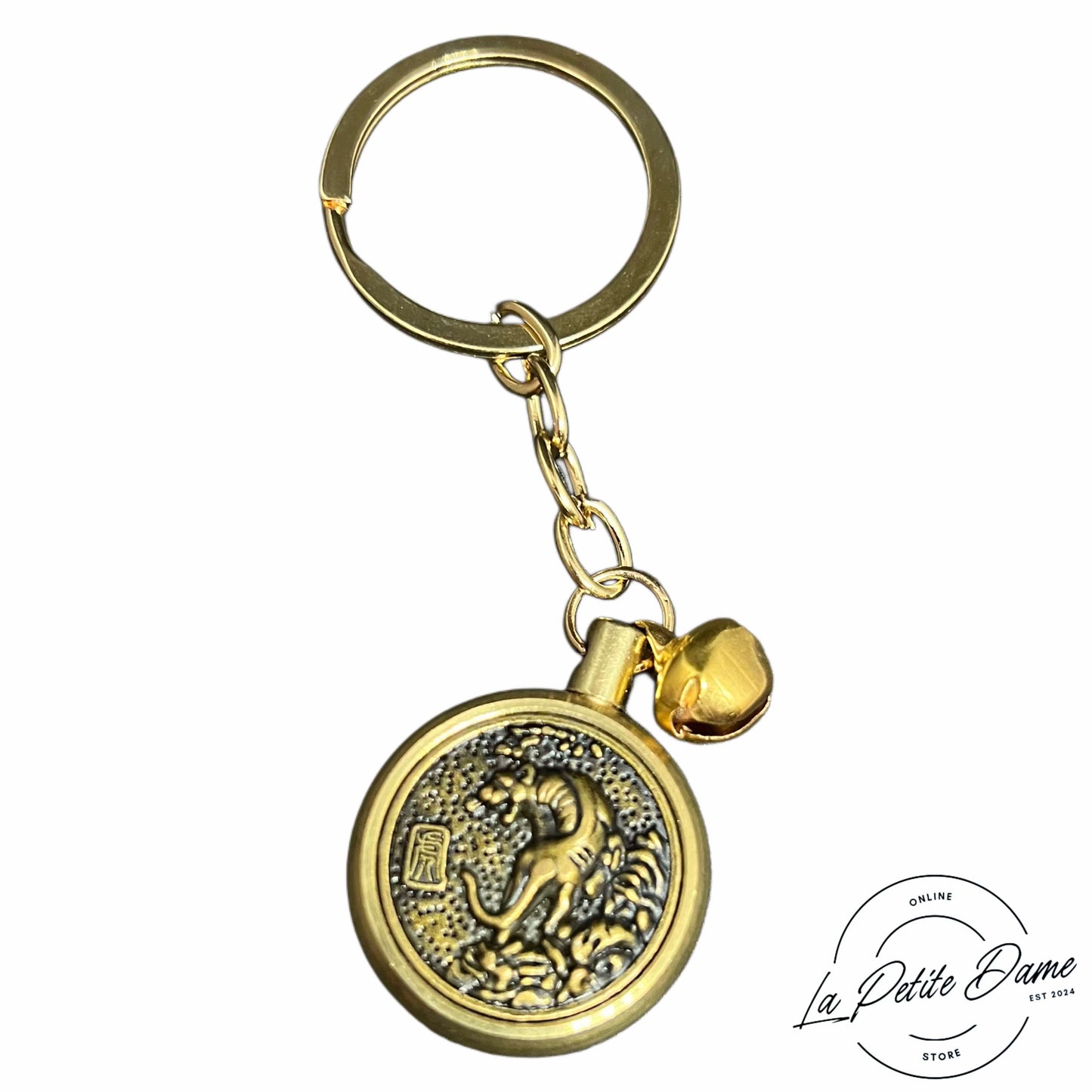 Chinese animal zodiac lucky key chains