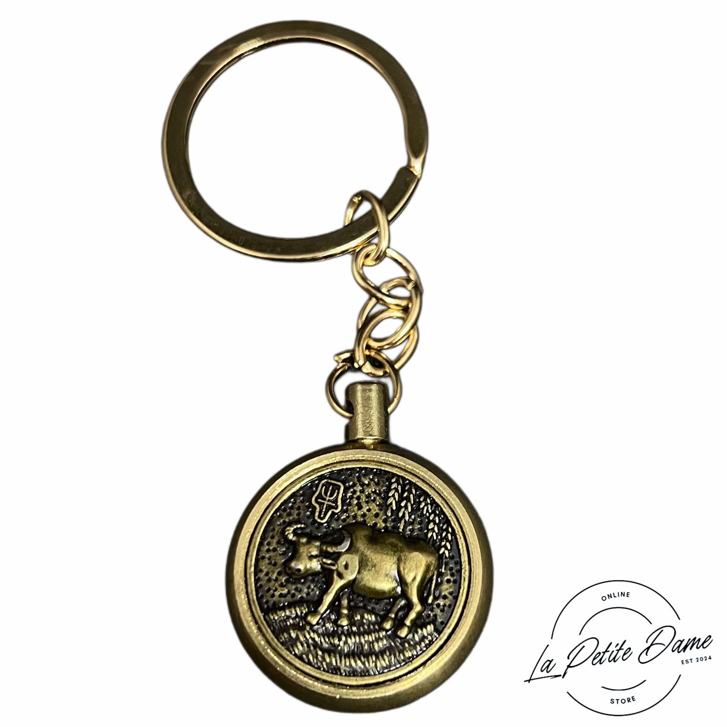 Chinese animal zodiac lucky key chains