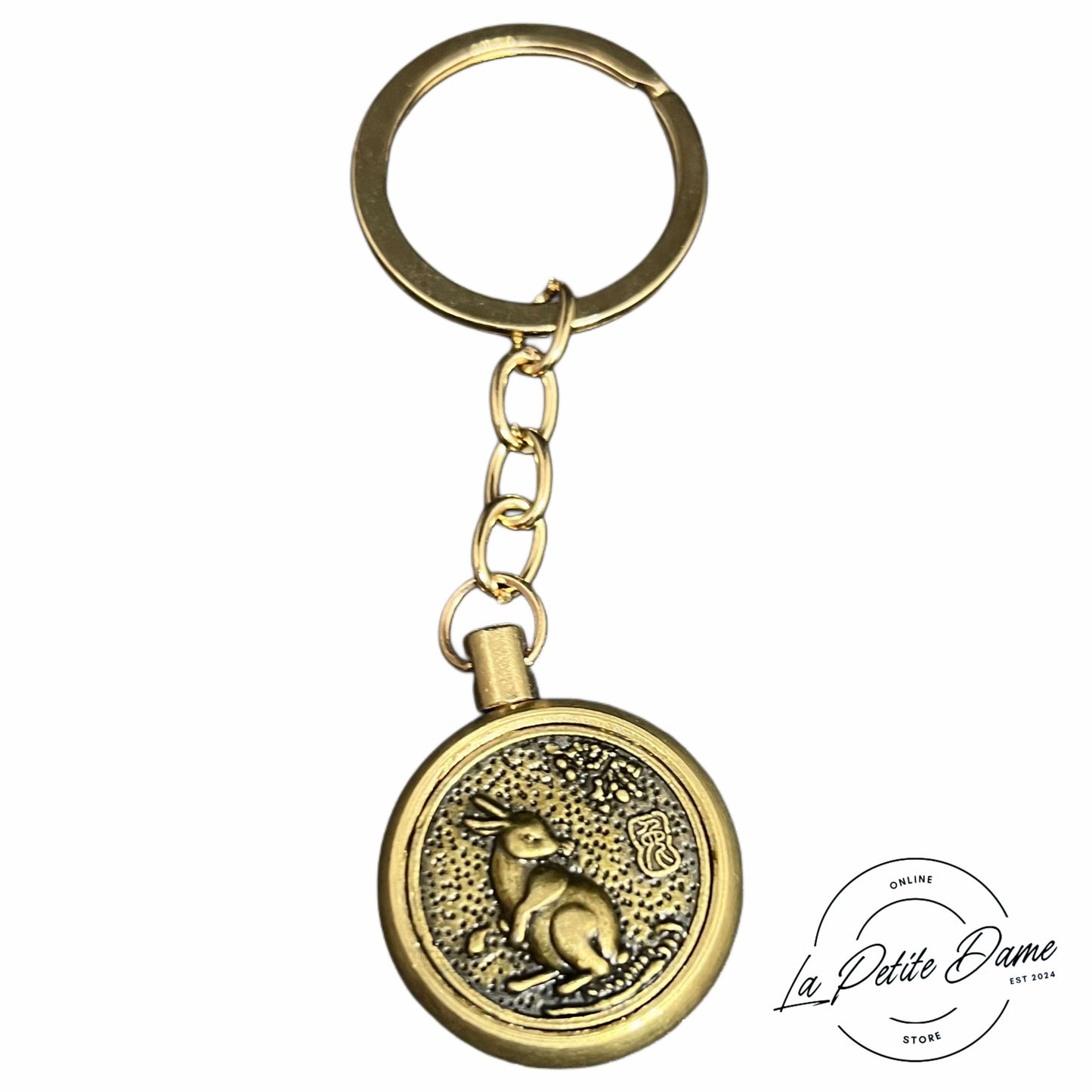 Chinese animal zodiac lucky key chains