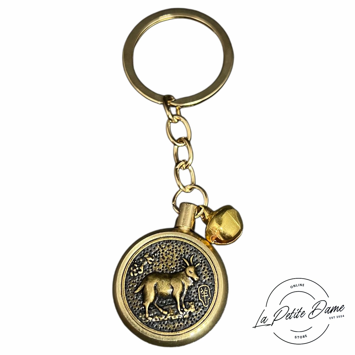 Chinese animal zodiac lucky key chains