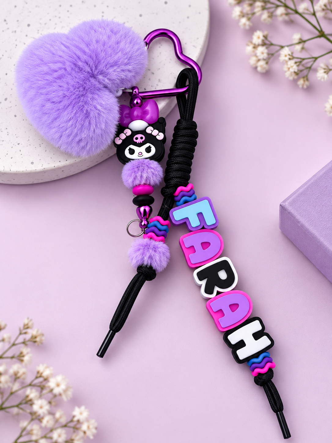 Bag Charm Personnaliser| character et couleurs de votre choix