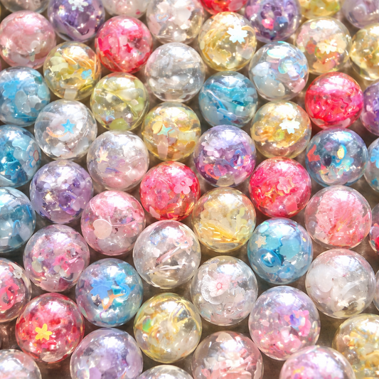 Perles en Résine 16mm – Lot au Choix