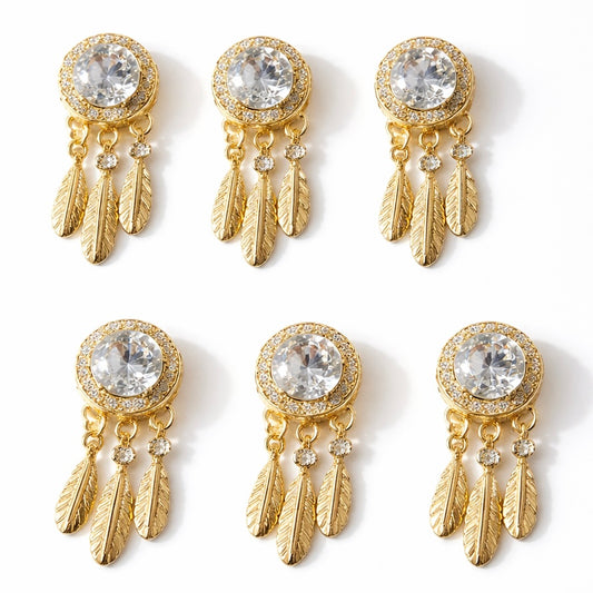 High Quality Spacer/Pendant-Zircon Diamond