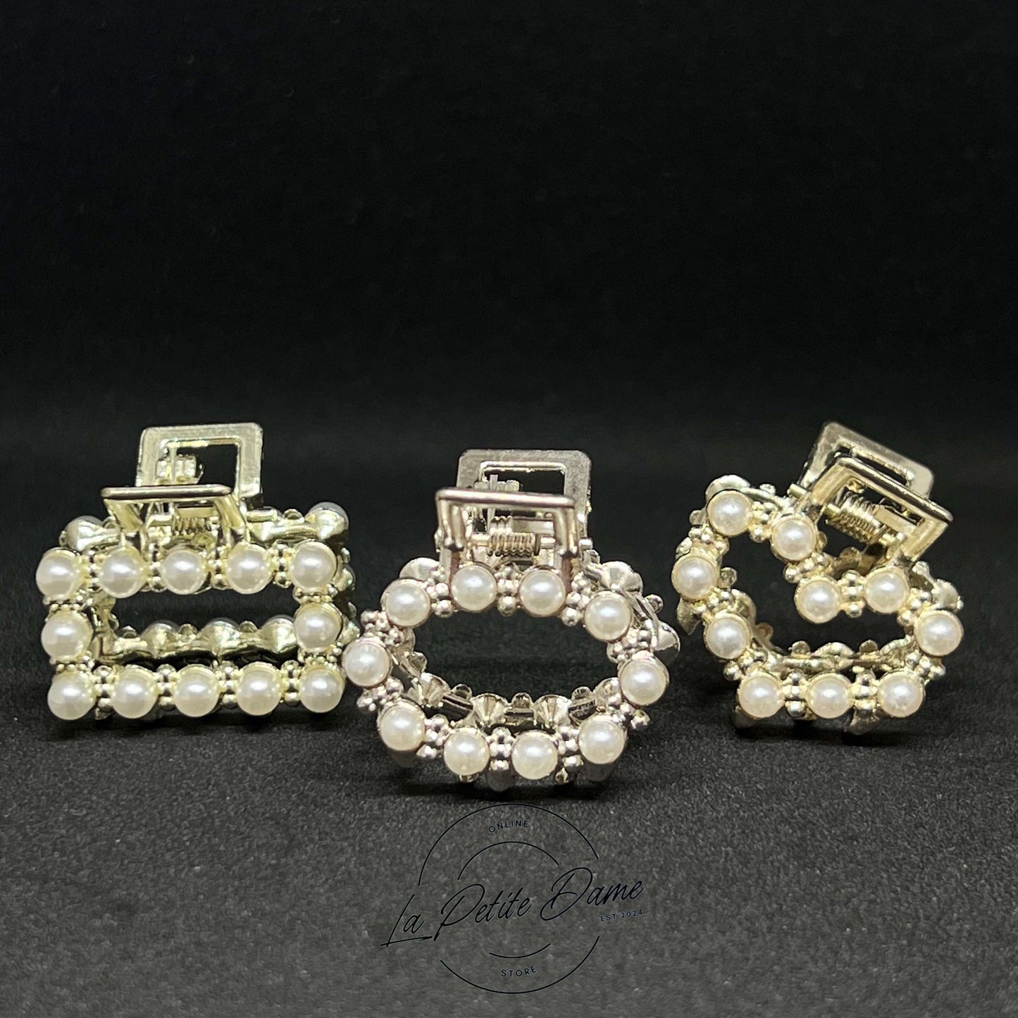 Fashionable Alloy Gold/ Silver Hair Clutcher