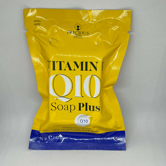 Precious Skin Thailand Vitamin E Q10 Plus Soap, 80g