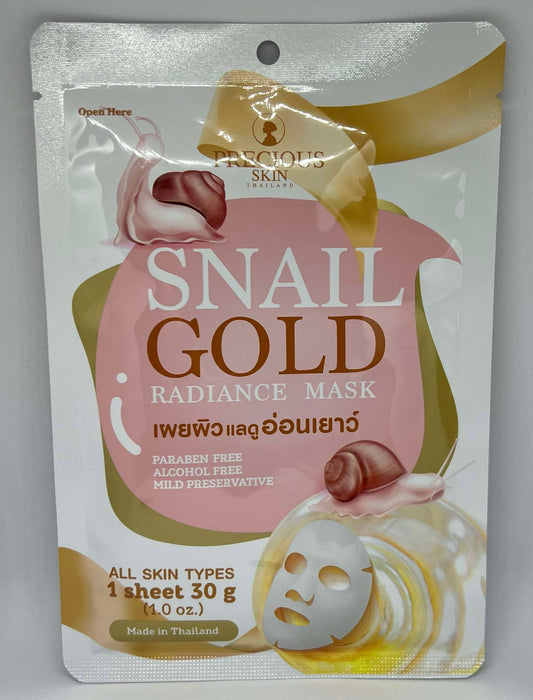 Precious Skin Snail Gold Radiance Sheet mask