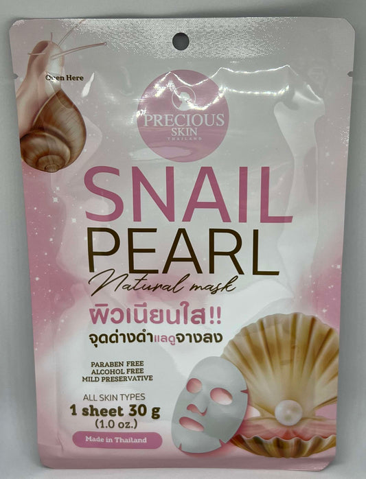 Precious Skin Snail Pearl Sheet mask