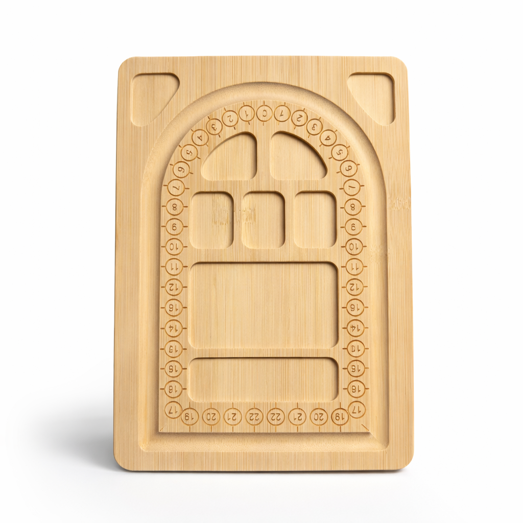 Plateau de Perles en Bois