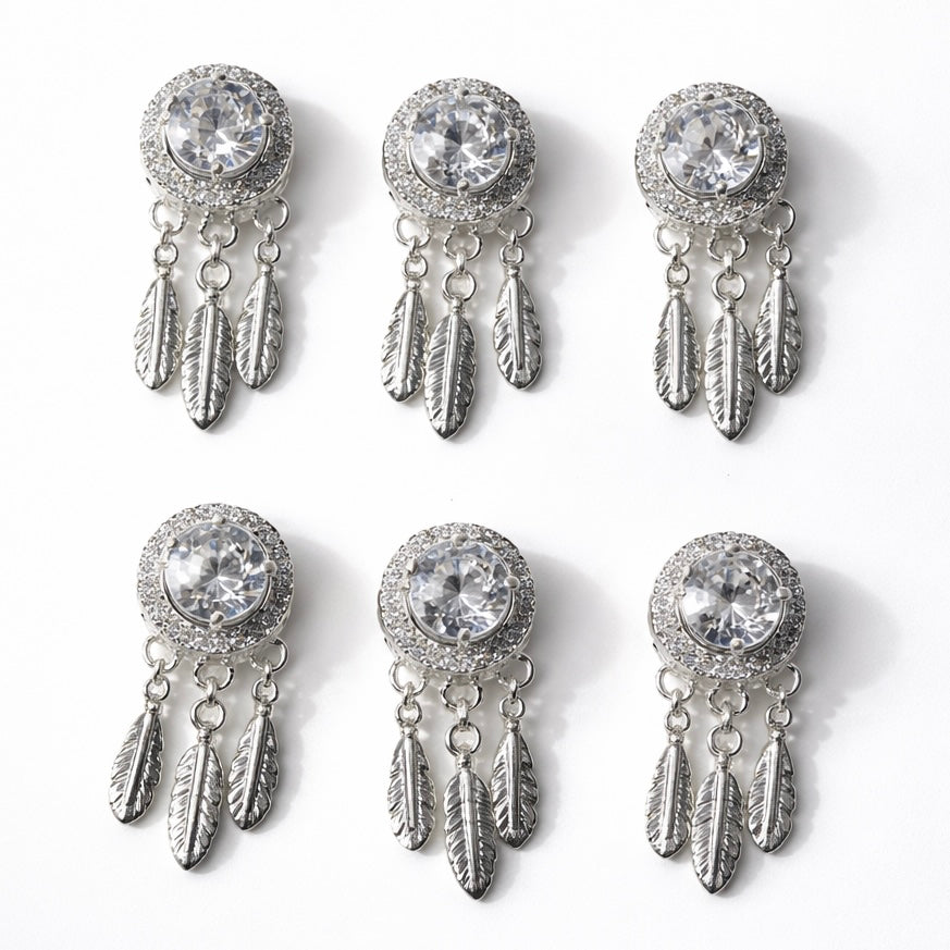 High Quality Spacer/Pendant-Zircon Diamond