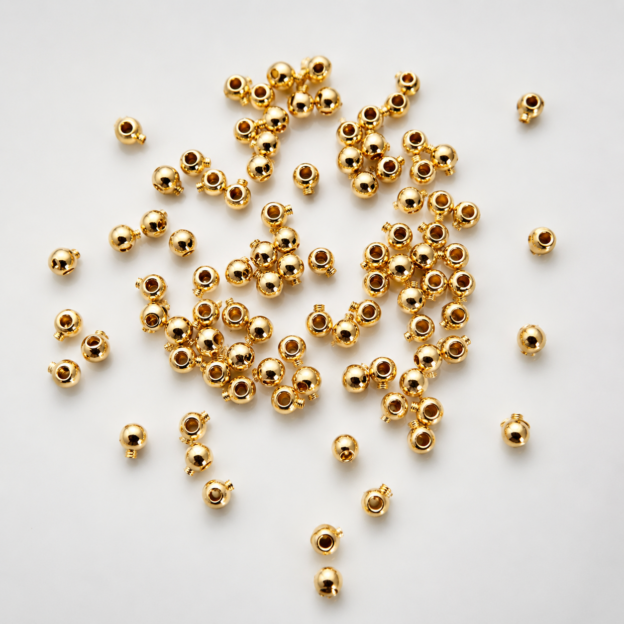 Perles à écraser (lollipop) 4mm