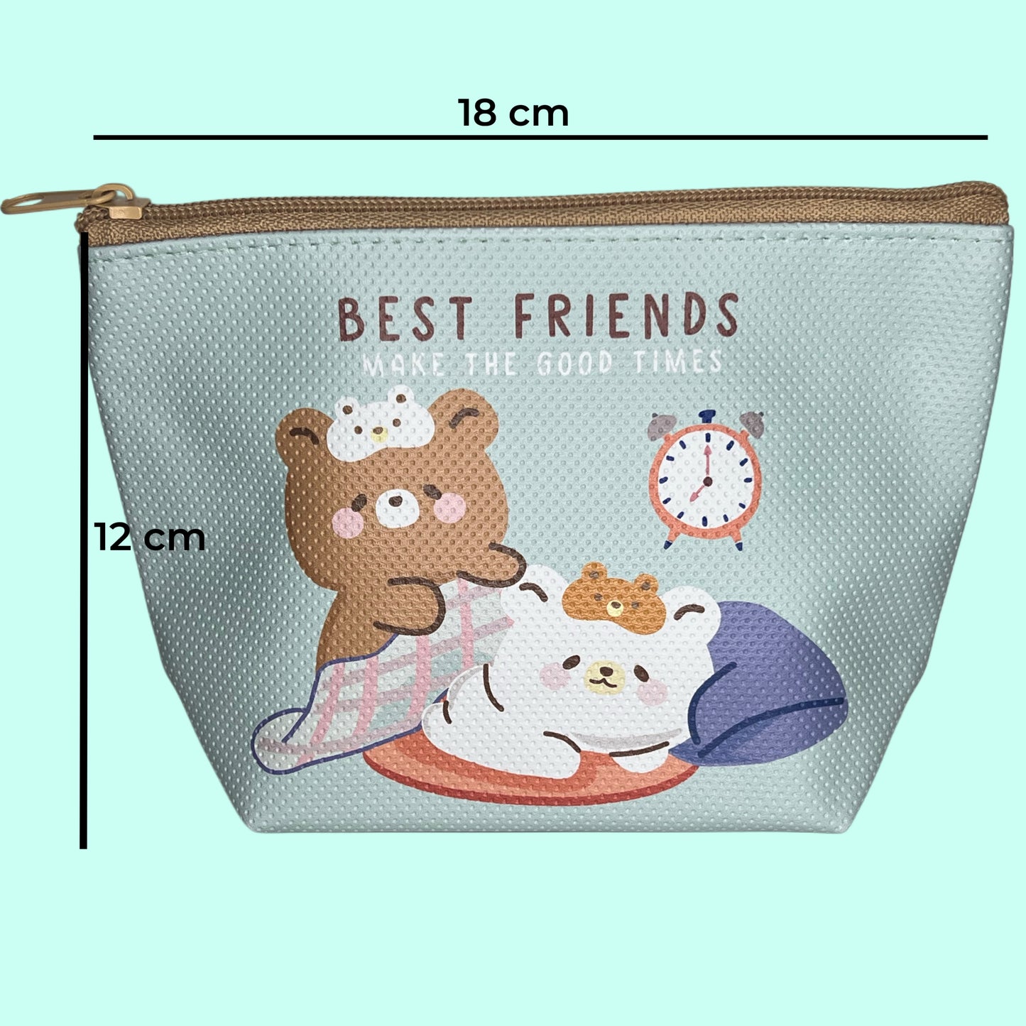 Cosmetic pouch bag by Moshi Moshi