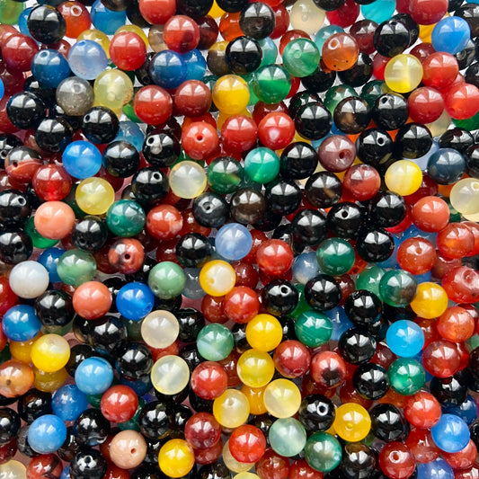 Agate Mix Éclat de Couleurs