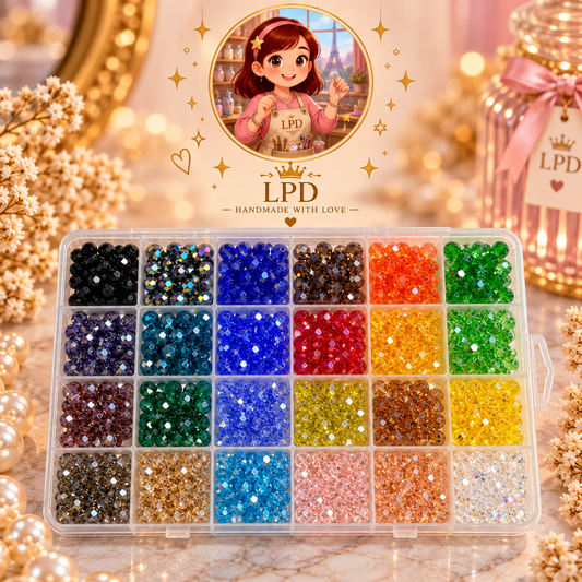 Coffret Perles en Verre