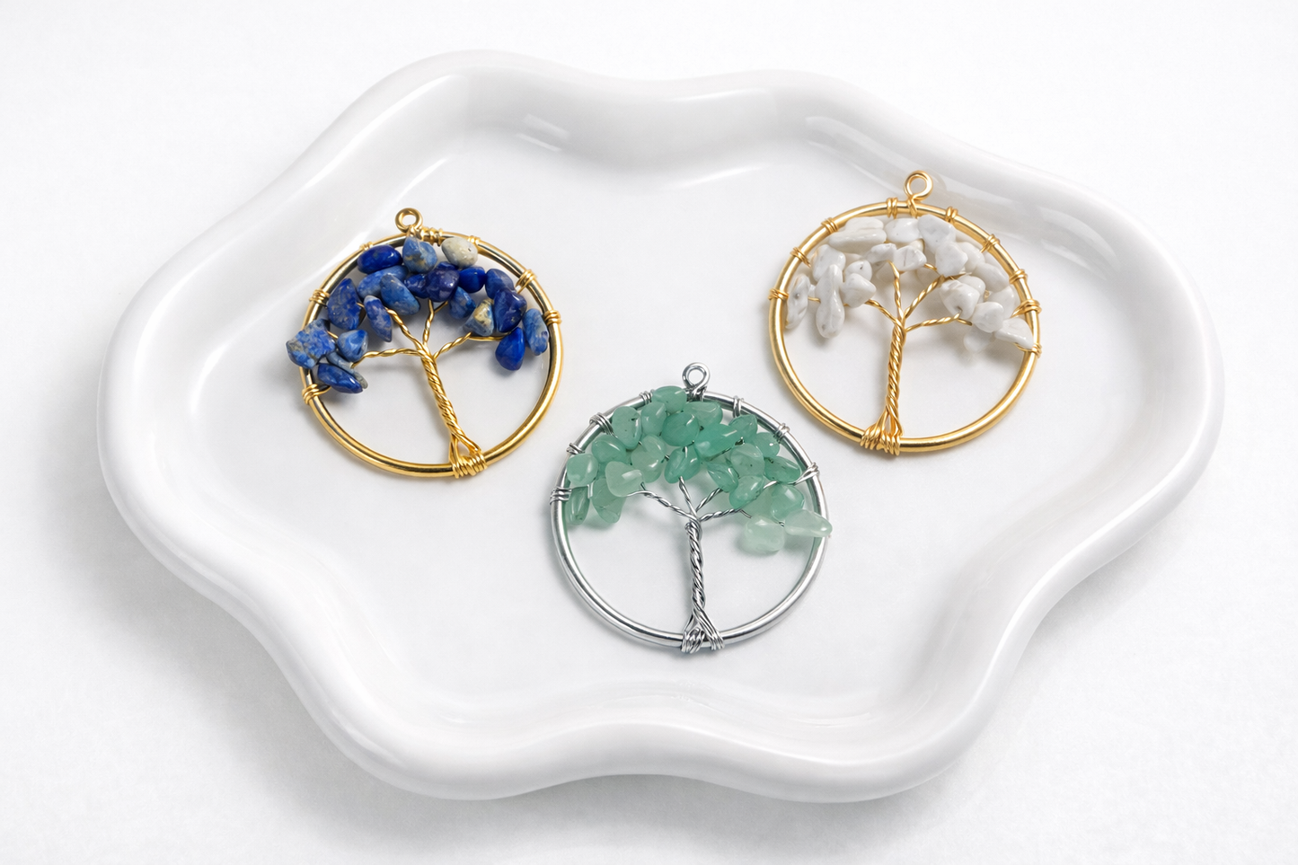 Arbre de Vie - Pendentif Pierre Naturelle