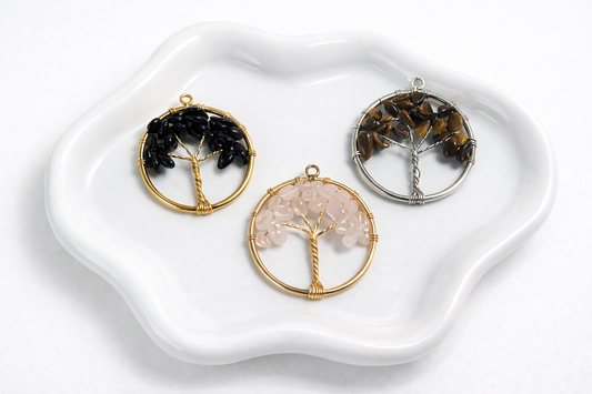 Arbre de Vie - Pendentif Pierre Naturelle