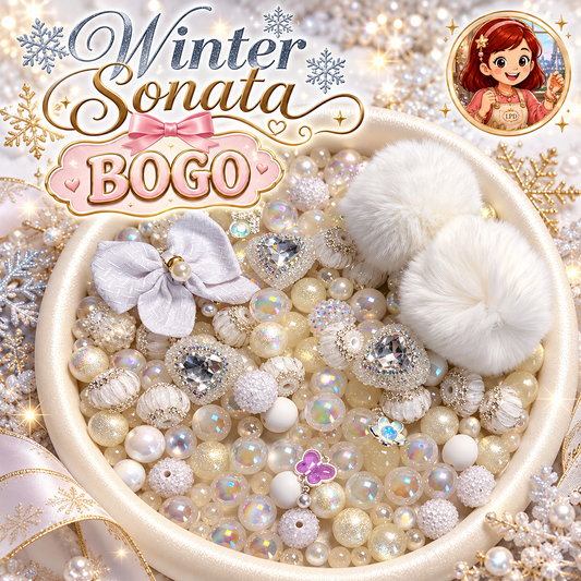 BOGO - Collection Winter Sonata + Stylos + Pom-poms