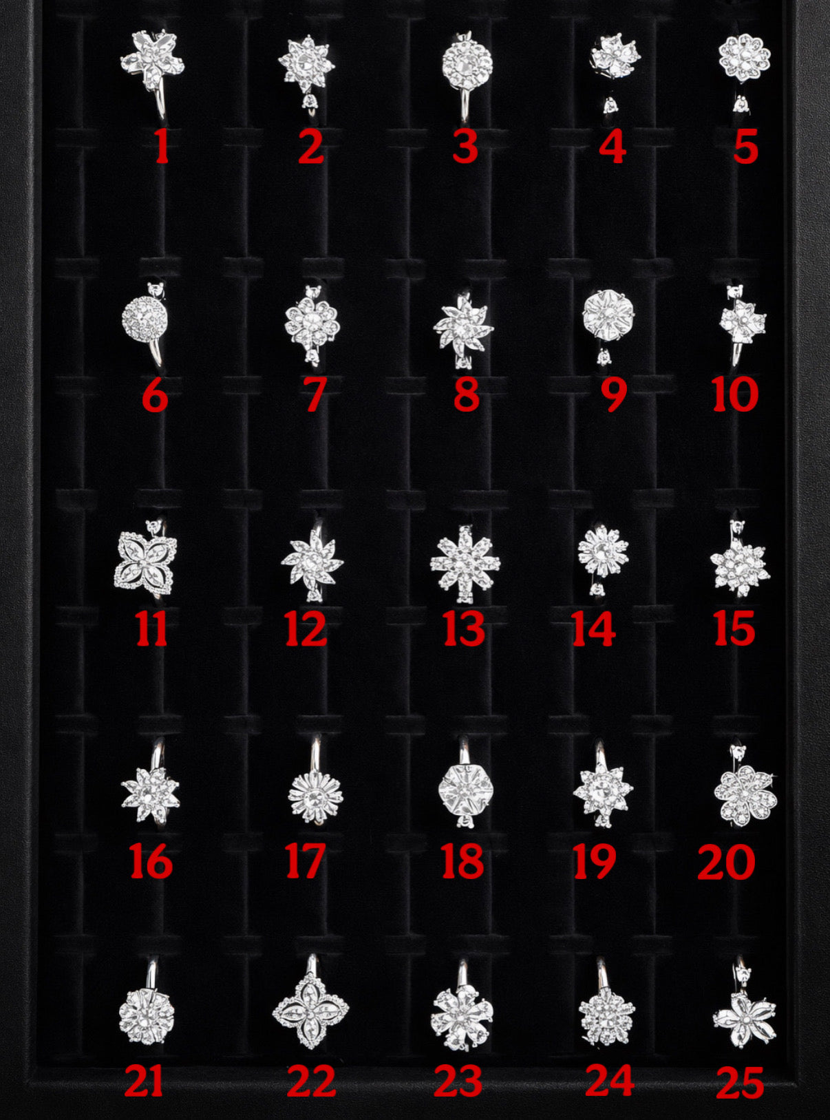 Bague Zircon- Spinner