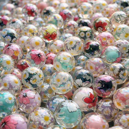 Perles en Résine 16mm – Lot au Choix