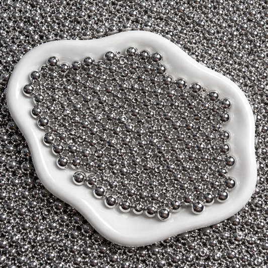 Acrylic Spacer - Argent 6mm