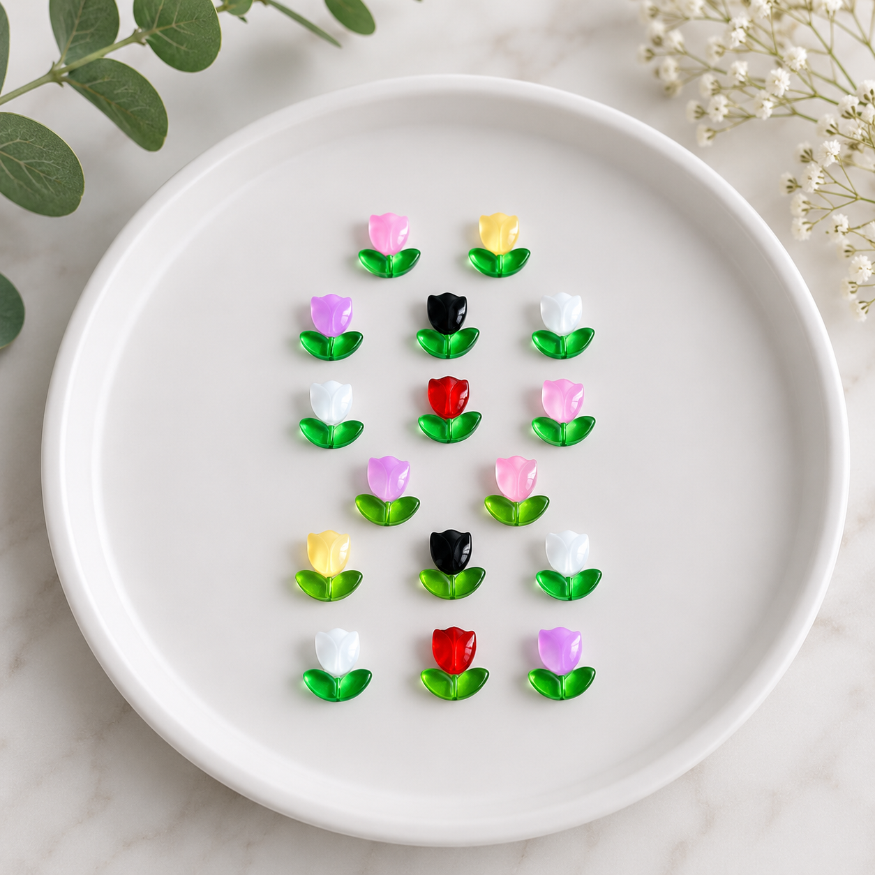 Tulips Mix (en verre)