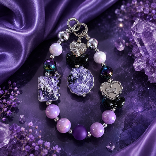 Lavender Eclipse – Mix de Perles Édition Unique